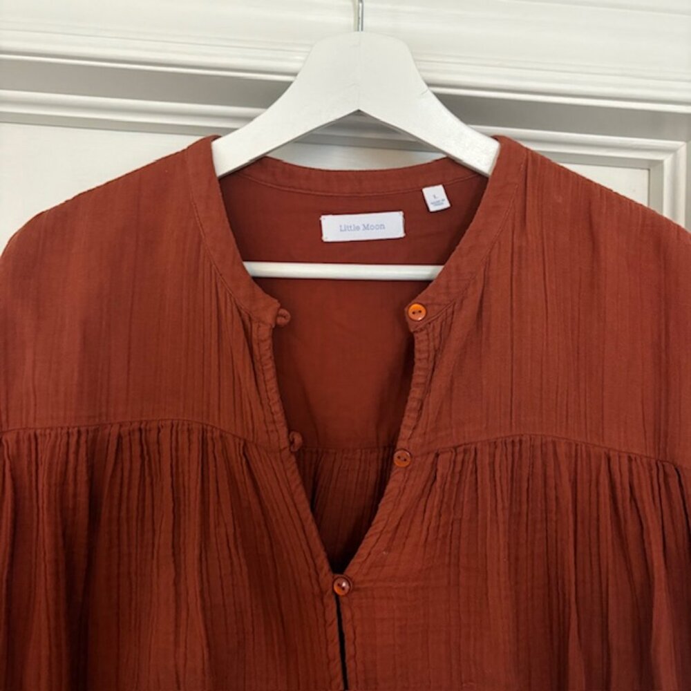 Little Moon Terracotta Airplush Shirt - Picture 2 of 2